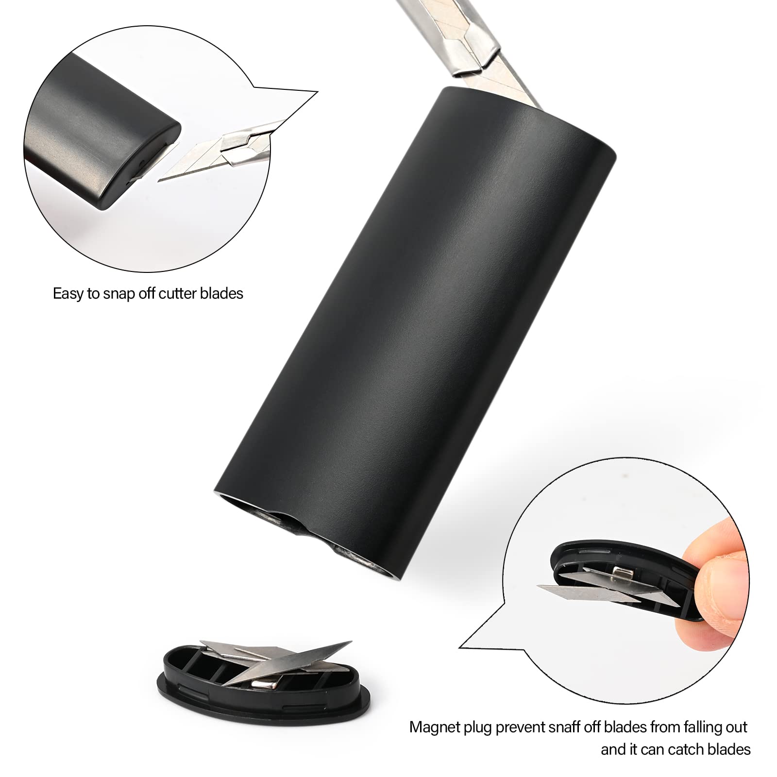 Snapklik.com : FOSHIO 2 Pack Razor Blade Disposal Container