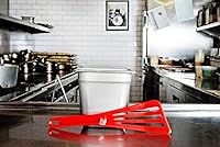 Vista 4 de Master Chef Spatule Pelton espátula., Rojo