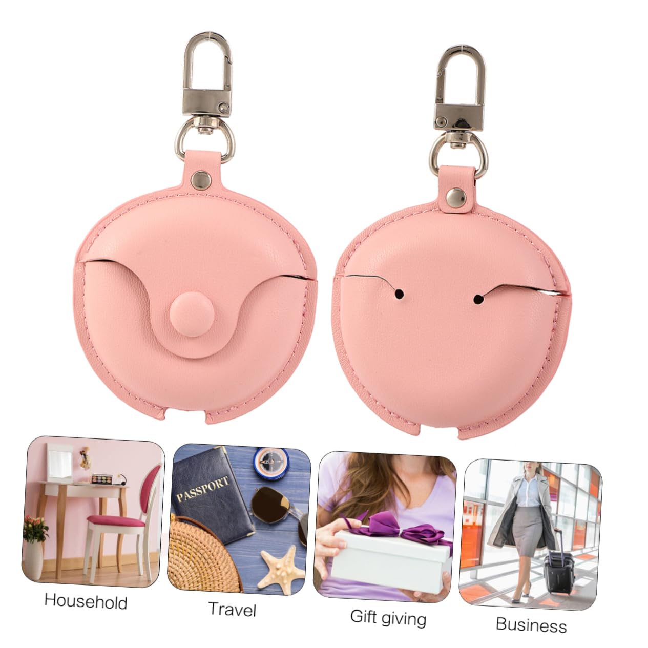 jojofuny 3pezzi Custodia Protettiva Pu Per Auricolari Wireless Design Carino Leggera e Resistente Compatibile Con Protezione Completa Per Auricolari