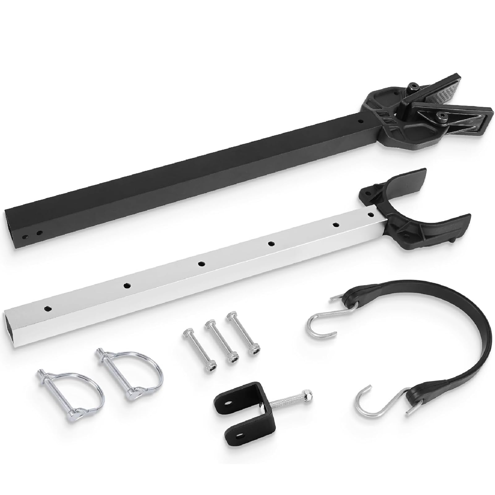 Fabater Économiseur D'économiseur de Transom, 23-35 Pouces éconore de Transom de Choc Réglable avec Tête Composite, Support de Moteur Hors-bord pour Rouleaux et Montures de Remorque