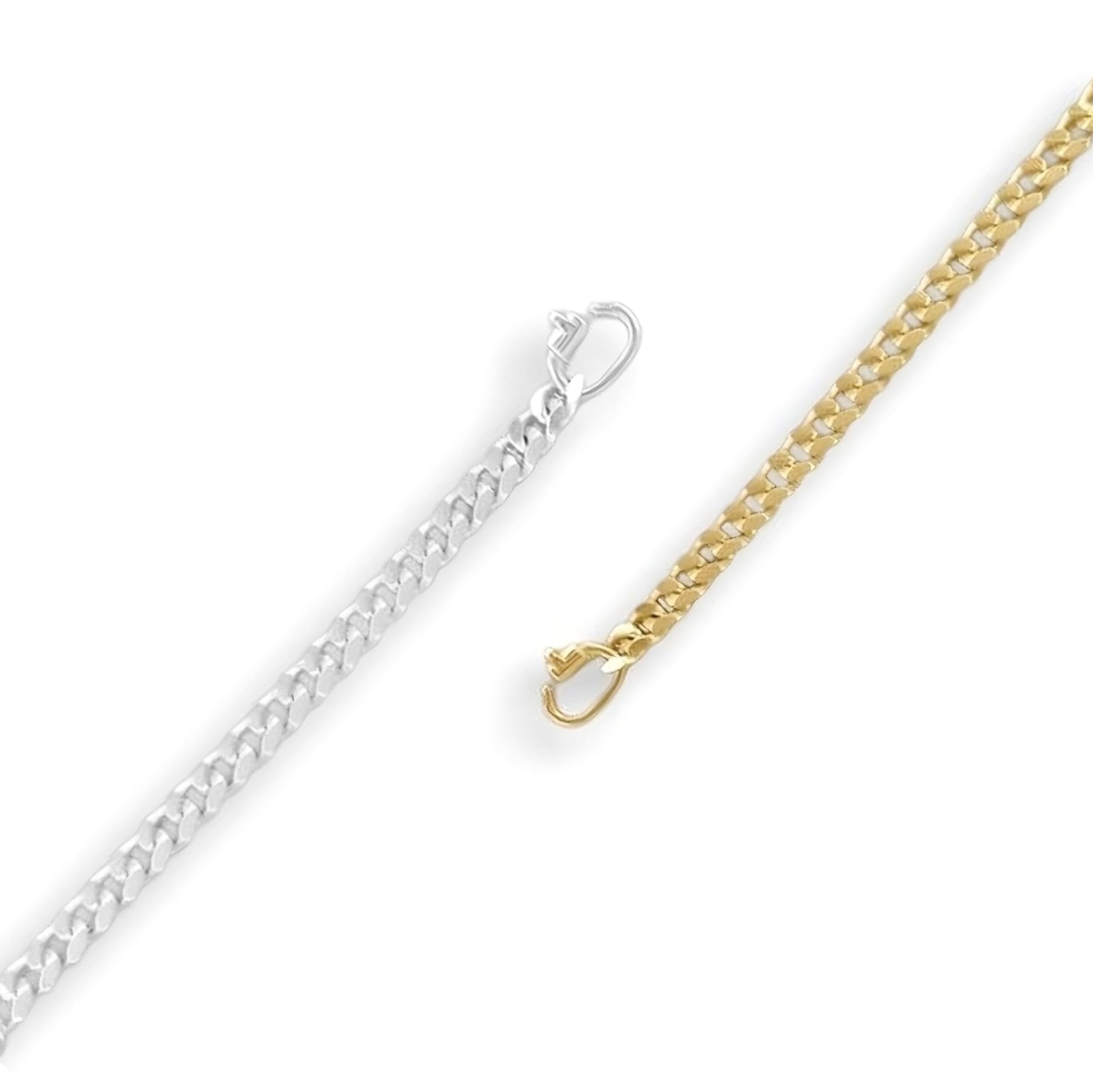 Permanent Armband-Set | Forever Armbänder 925 Sterling Silber & 14K Vergoldet | Geschenk für Paare | Permanent bracelet | Einzigartige personalisierte Armbänder zum Selbermachen
