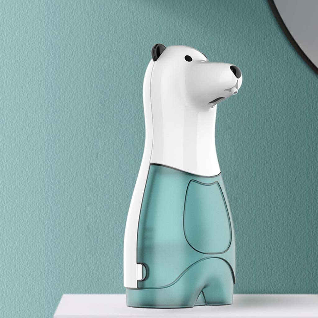 Distributore di sapone Distributore di sapone automatico touchless, dispenser di sapone a mani libere a vibrazione del sensore di movimento a infrarossi, distributore di sapone per la casa, scuol