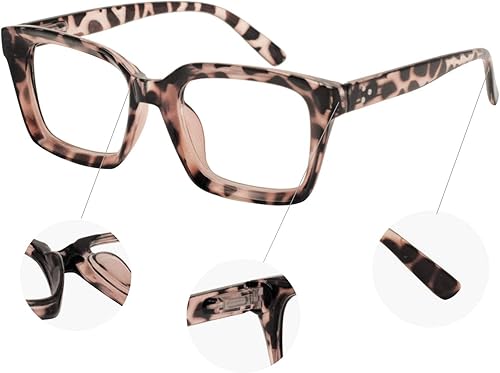 Miniatura 5 de MARE AZZURO - Elegantes anteojos de lectura para mujer, 0, 1.0, 1.25, 1.5, 1.75, 2.0, 2.25, 2.5, 2.75, 3.0, 3.5, 4.0, 5.0, 6.0