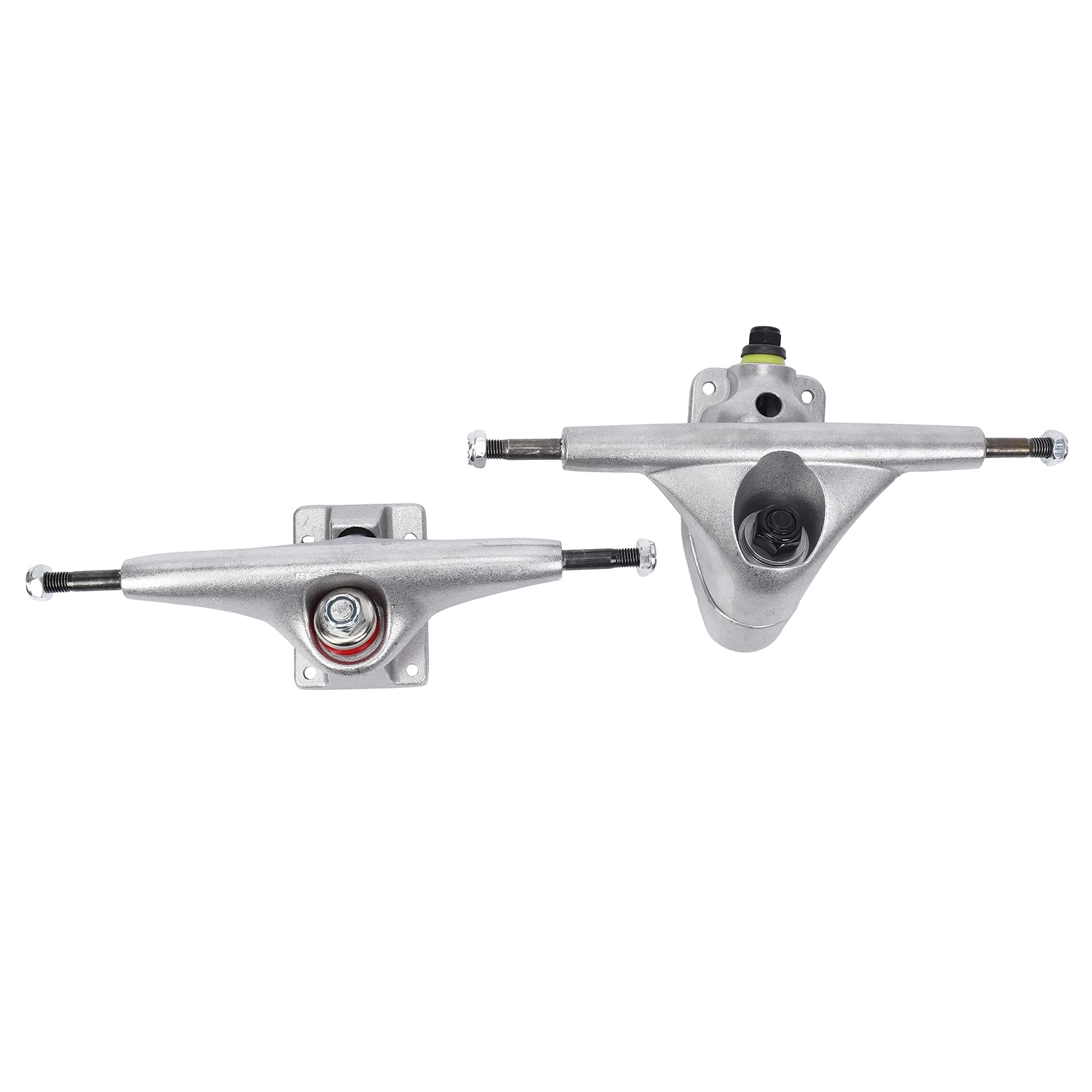 6.25 pulgadas Longboard Truck Surf Skate Trucks Skateboard Trucks Longboard Truck Skateboard Bridge - Plata