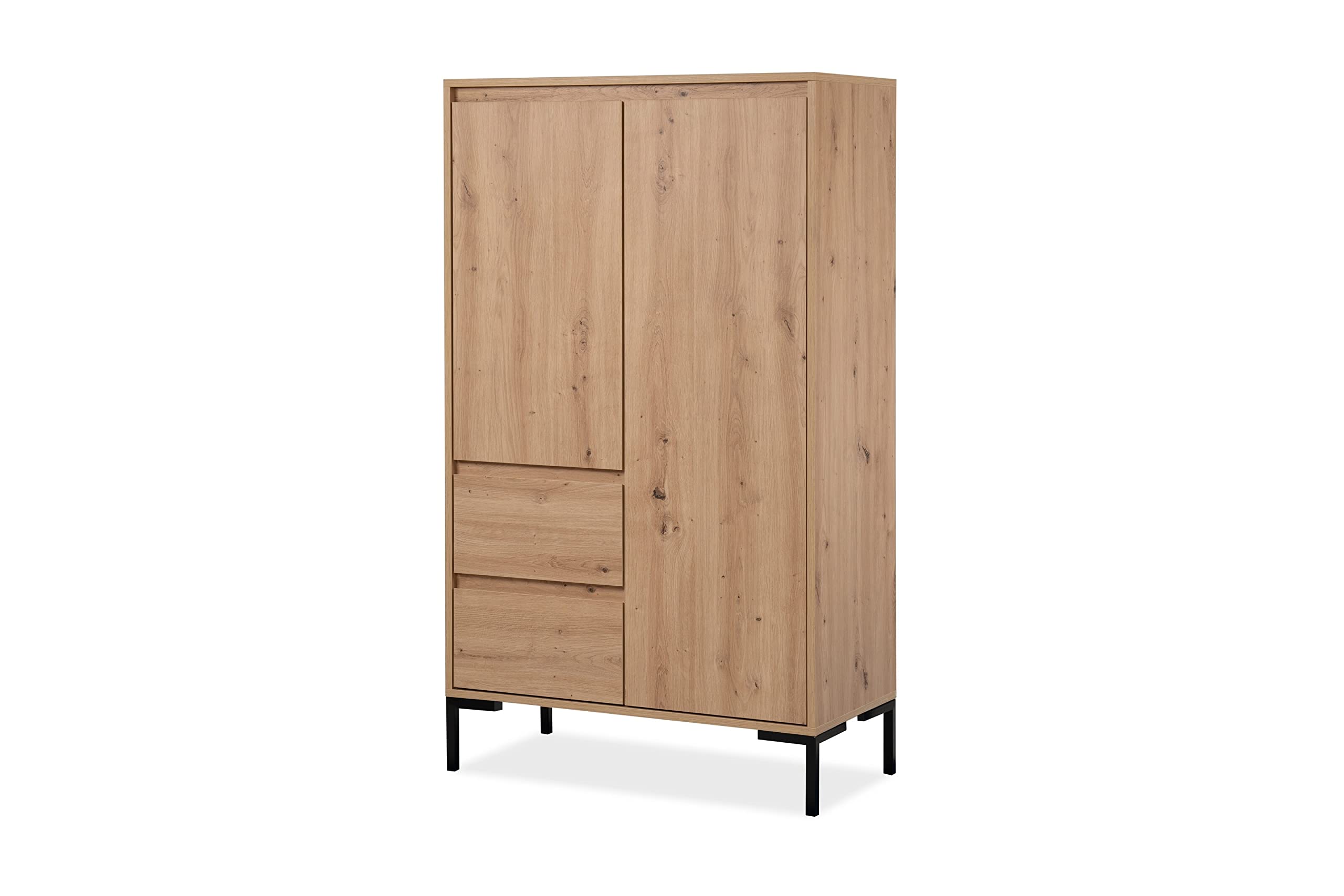 möbelando Highboard Korsika in Dekor Artisan Oak. Abmessungen (BxHxT) 81x139x40 cm