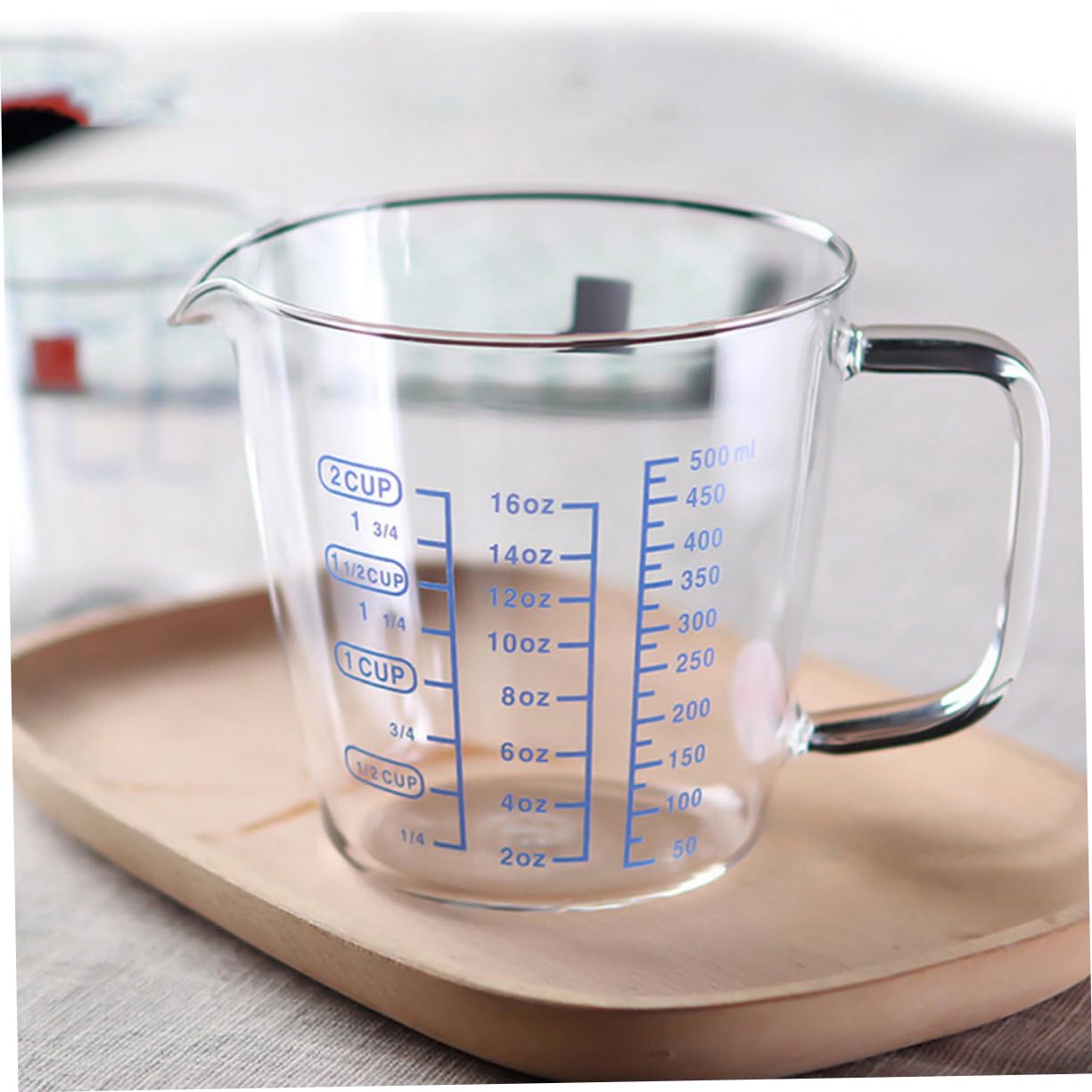 Tasses à Mesurer en Verre 3 Pièces 250ml et 500 Ml