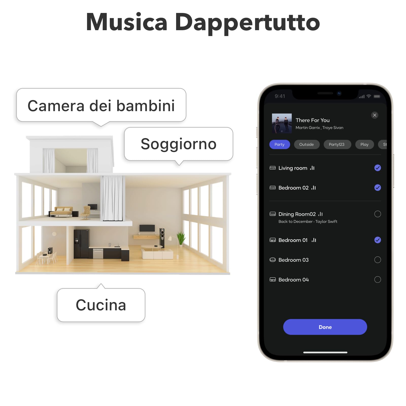 WiiM Pro AirPlay 2 Ricevitore Bluetooth WiFi Multiroom Streamer Audio Hi-Res