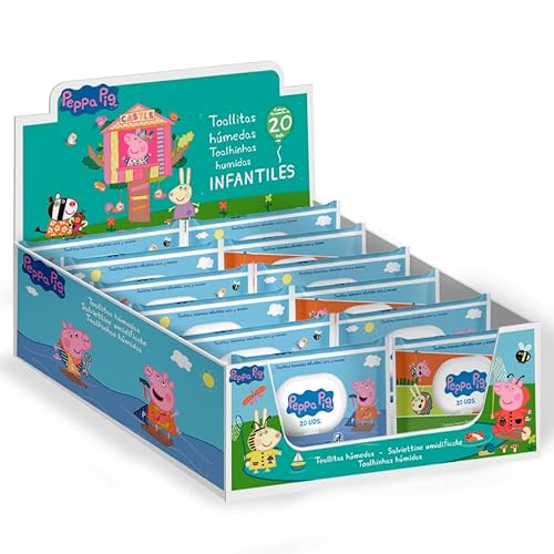 Toallitas Humedas Cara y Manos - Caja 240 Toallitas - 12 Paquetes de 20 Unidades. Toallitas Limpiadoras Caras y Manos