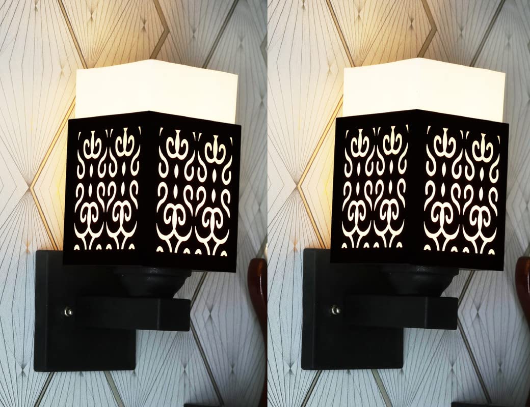 WeQuickShop Wooden Modern Design Wall Lamp Wall Light Suitable for Living Room,Foyer,Bedroom,Hallway(Pack of 1) YU339