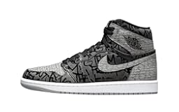 Nike Air Jordan 1 Mid&comma; Men&apos;s Basketball Shoes&comma; 44_EU&comma; Black Gry&comma; 10&period;5 US