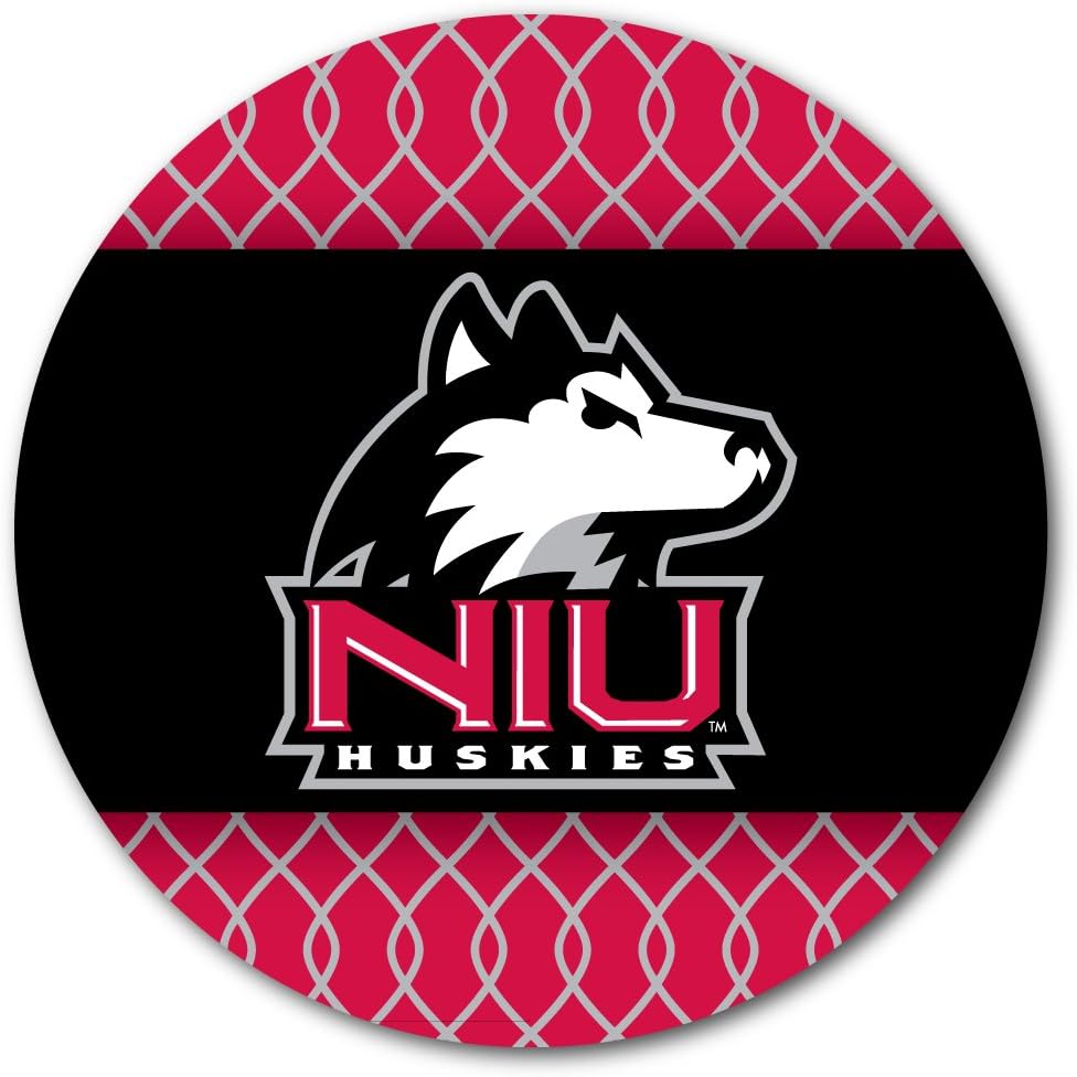 VictoryStore Coasters - Northern Illinois University Coaster Set, Patterned Design, Set of 4