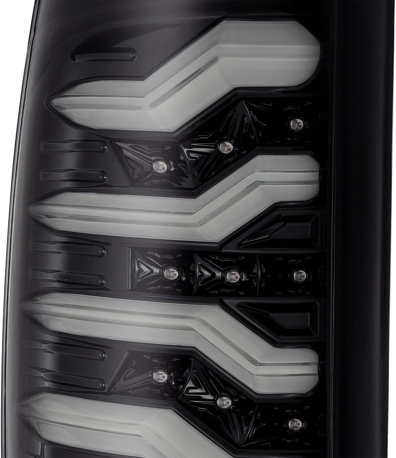AlphaRex 09-18 Dodge Ram 1500 PRO-Series LED Tail Lights Jet Black