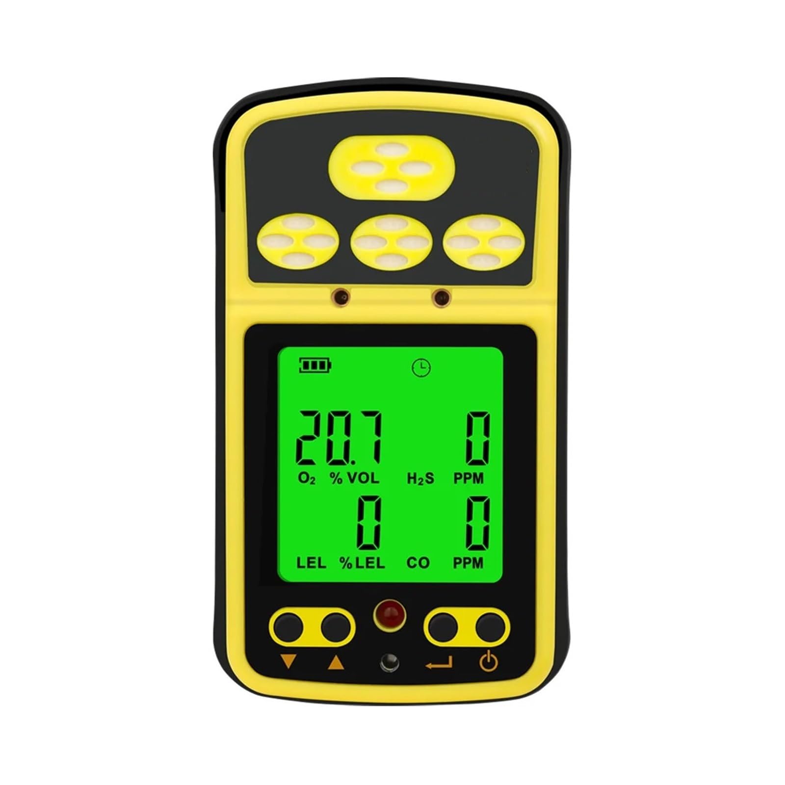 Monitor de Calidad del Aire, Monitor de Gas 4 en 1 Analizador Detector monóxido Carbono