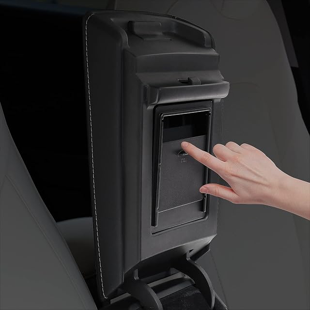 BASENOR Tesla Model 3 Model Y Center Console Organizer Armrest Hidden Storage Box Accessories