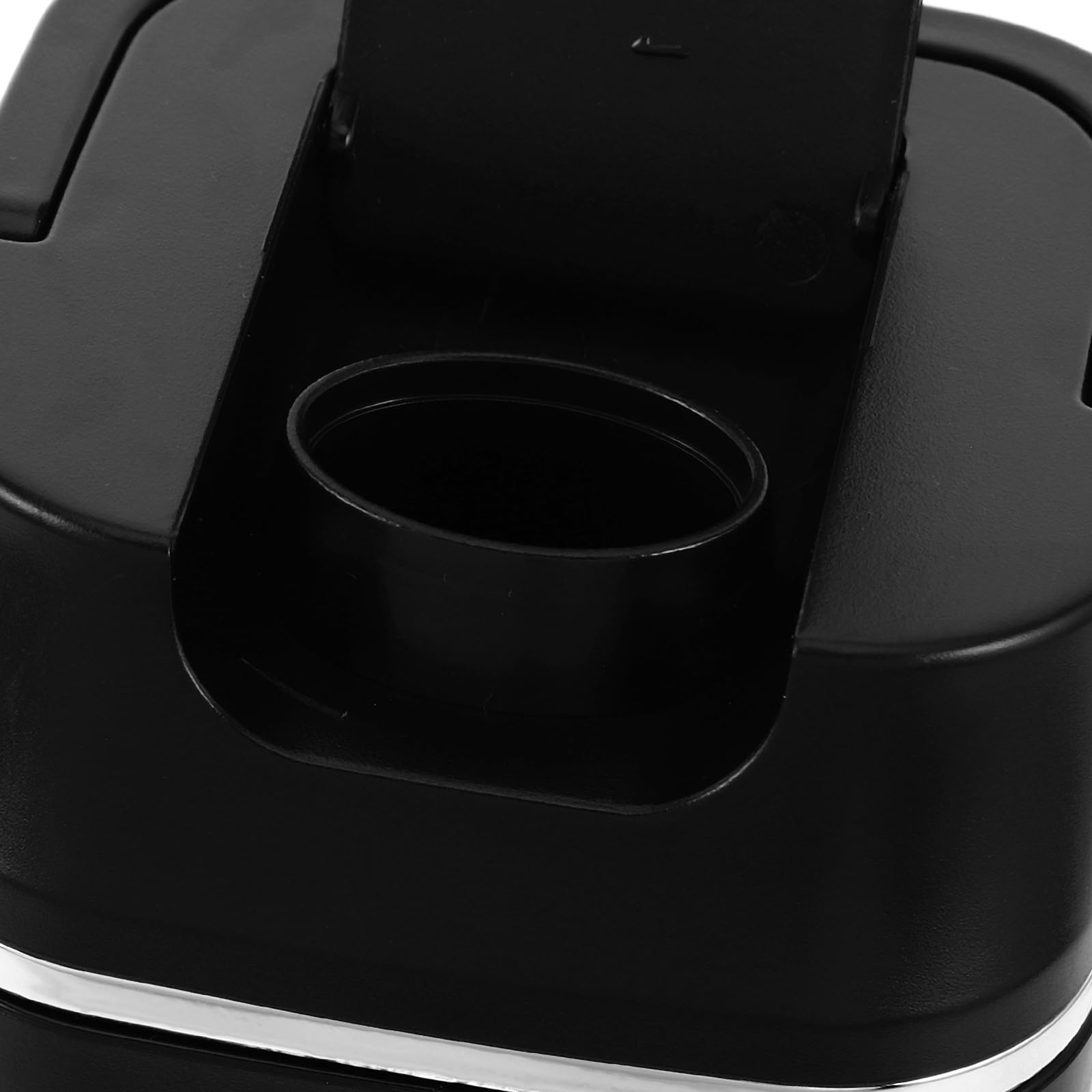 Hemobllo Frullatore Portatile per Smoothie da 420ml con 12 Lame, Ricaricabile Usb, in Plastica Nera, per Viaggi e Uso Domestico