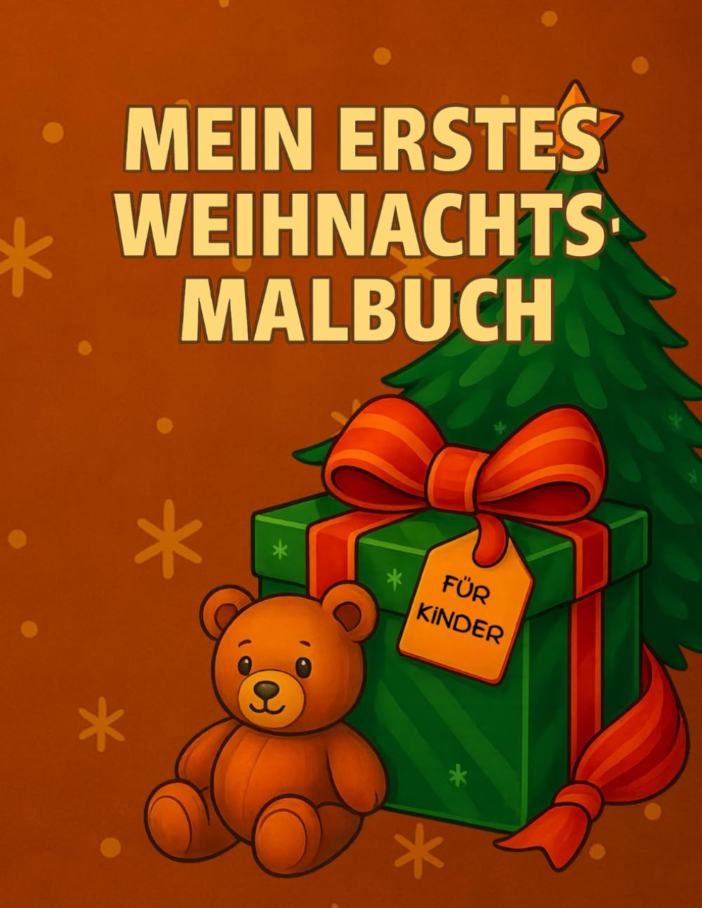 MEIN ERSTES WEIHNACHTS-MALBUCH: Weihnachts-Ausmalbuch für Kinder von 2–4 Jahren