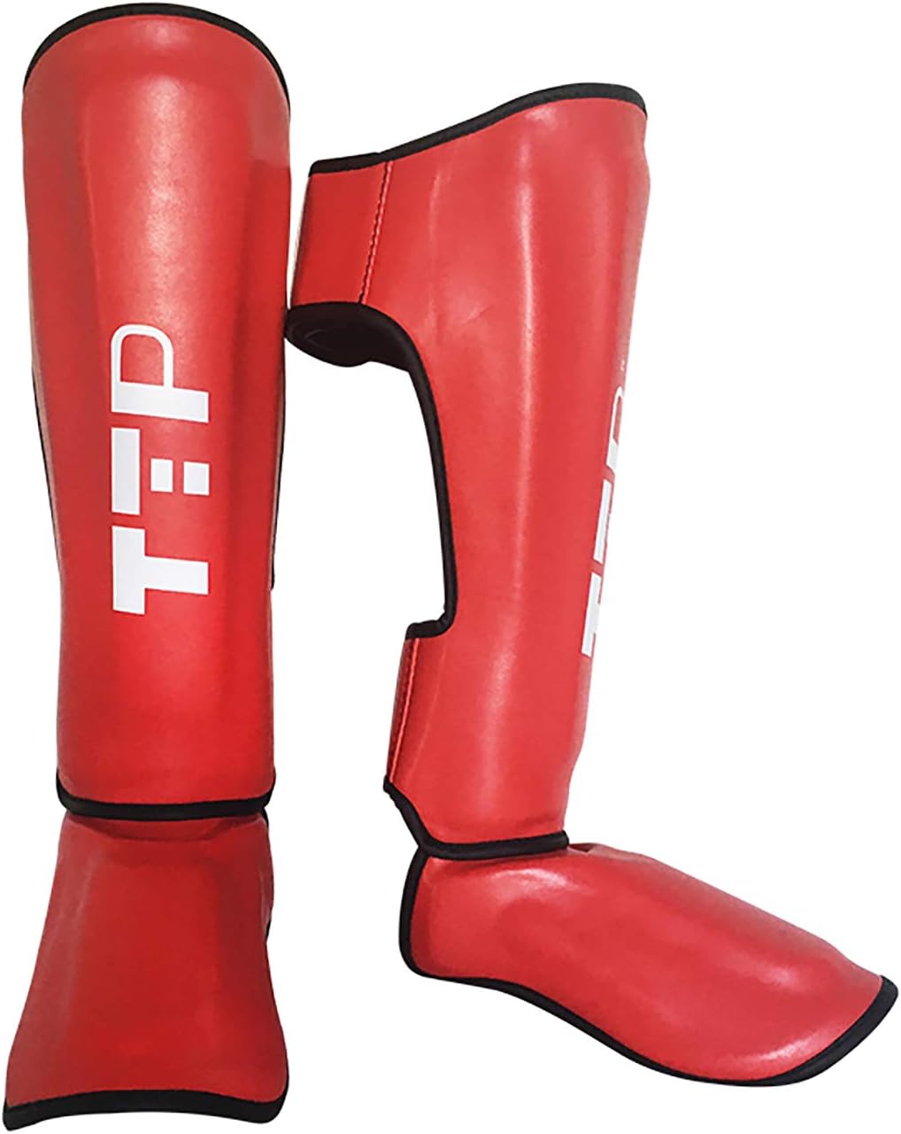 Boxing Training & MMA Fighting Approved by SMMAF Maya Hide Leather Muay Thai Instep Leg Protective Gear Great Protector Pads for Martial Arts, Sparring, Kickboxing, BJJ, Karate : Sports & Outdoors