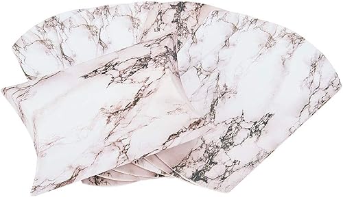 Vista 62 de Airssory 100 unidades de almohada de papel kraft vintage de 3 x 2 pulgadas, caja de embalaje de dulces, caja de embalaje de dulces, cajas de regalo