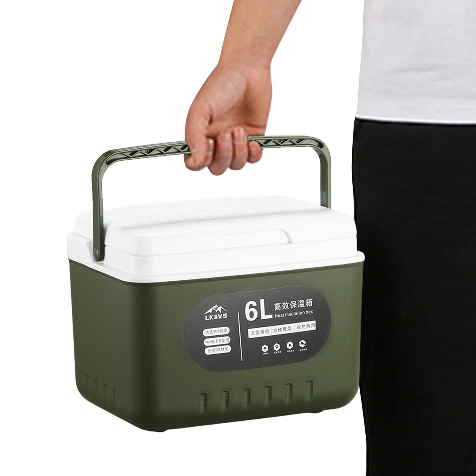 Bolsa térmica de 6 l y 5.4 cuartos de galón. térmica con capacidad
