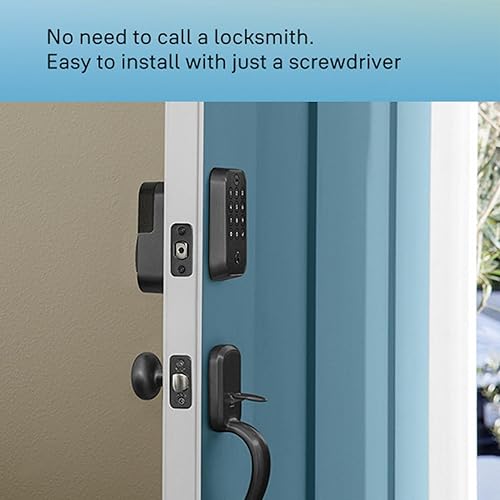 Miniatura 5 de Yale Assure Lock 2 con Wi-Fi  Cerradura inteligente de bronce aceitado para puerta delantera con teclado, control de aplicaciones, llave de respaldo
