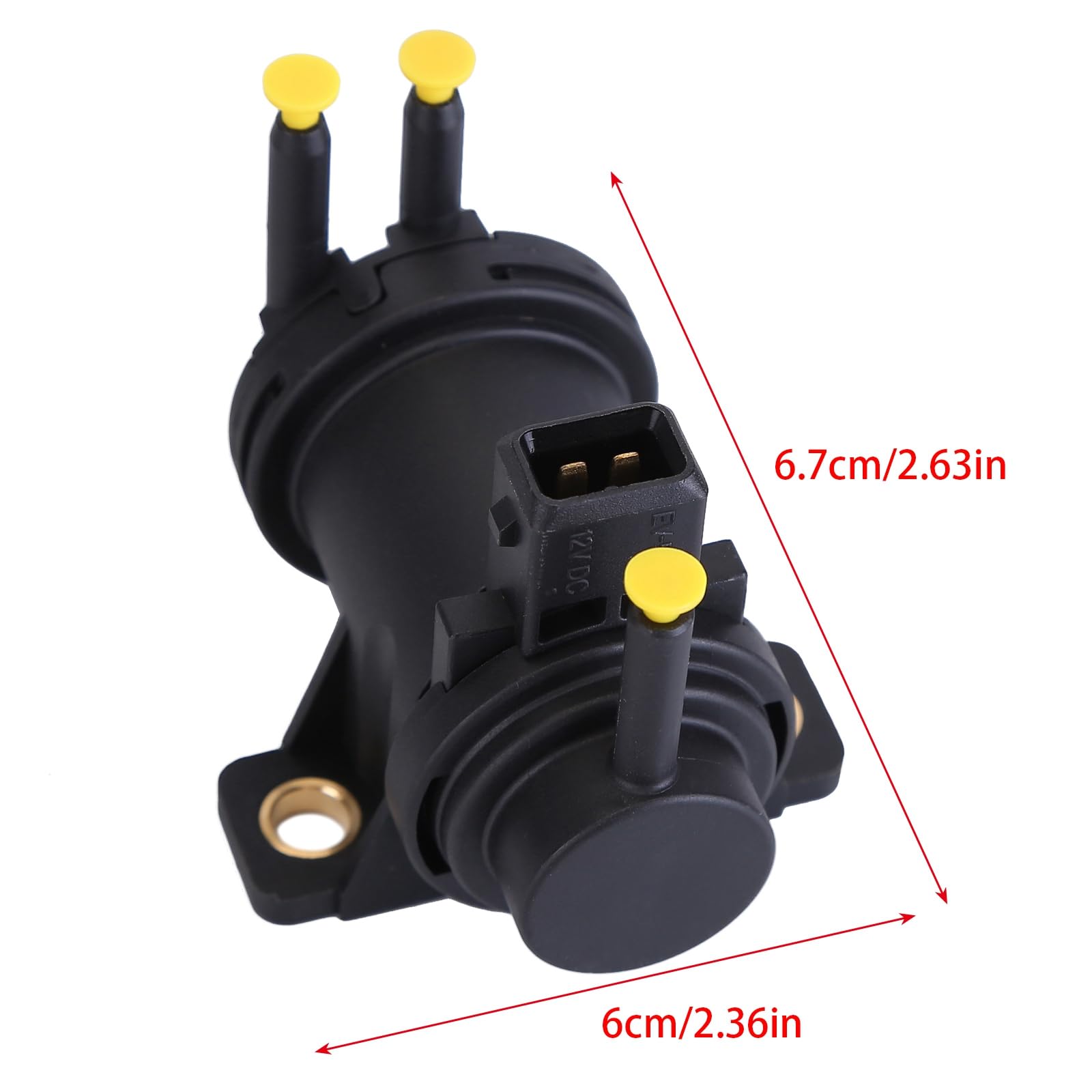 Convertidor de Presión Control de Escape Eléctrico Compatible para Fiat Ducato 230 244 250 46524556 Convertidor de Presión Control de Escape Eléctrico