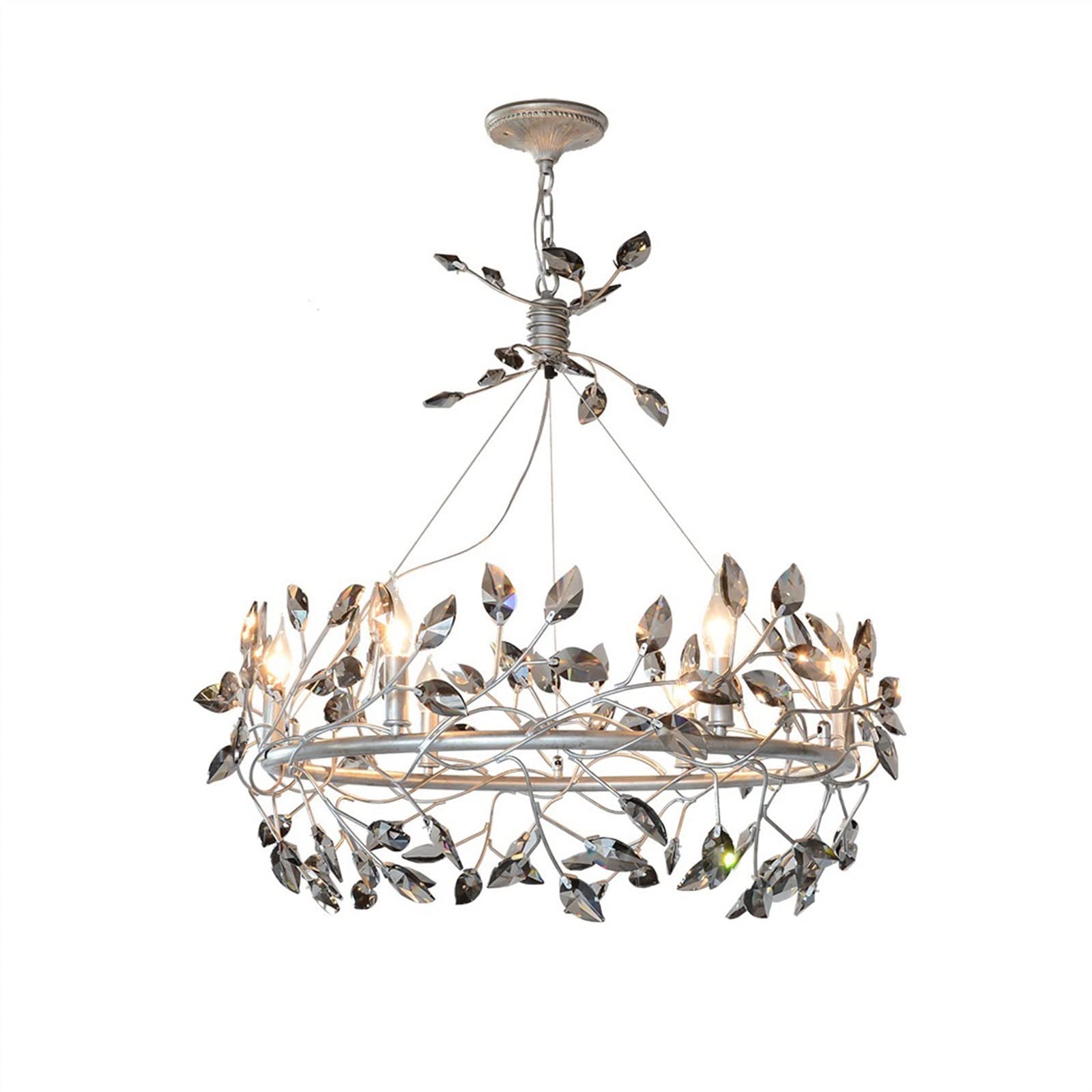 Yinj9562fg Chandeliers Vintage and Old Iron Chandelier Light Luxury Crystal Decoration Chandelier Living Room Dining Room Lighting Living Room