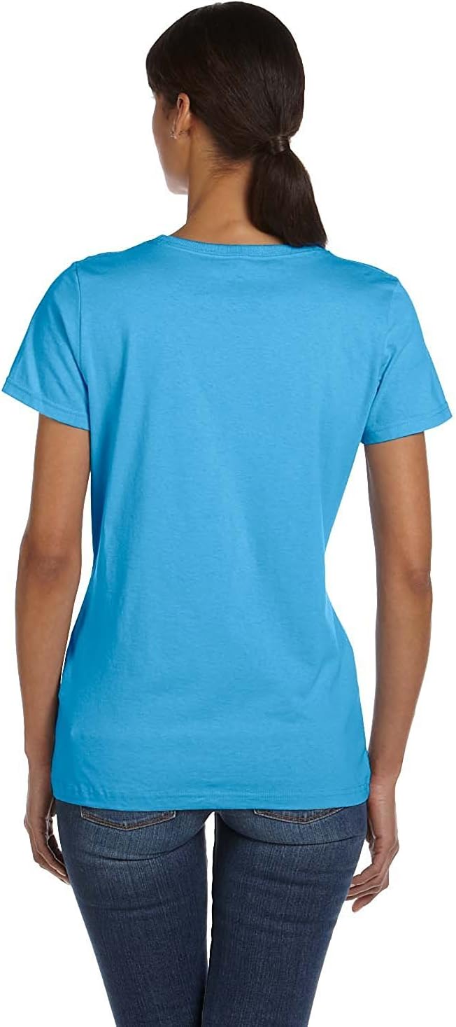 Fruit of the Loom Ladies' 5 oz., HD Cotton™ T-Shirt XL TRUE RED - Image 2