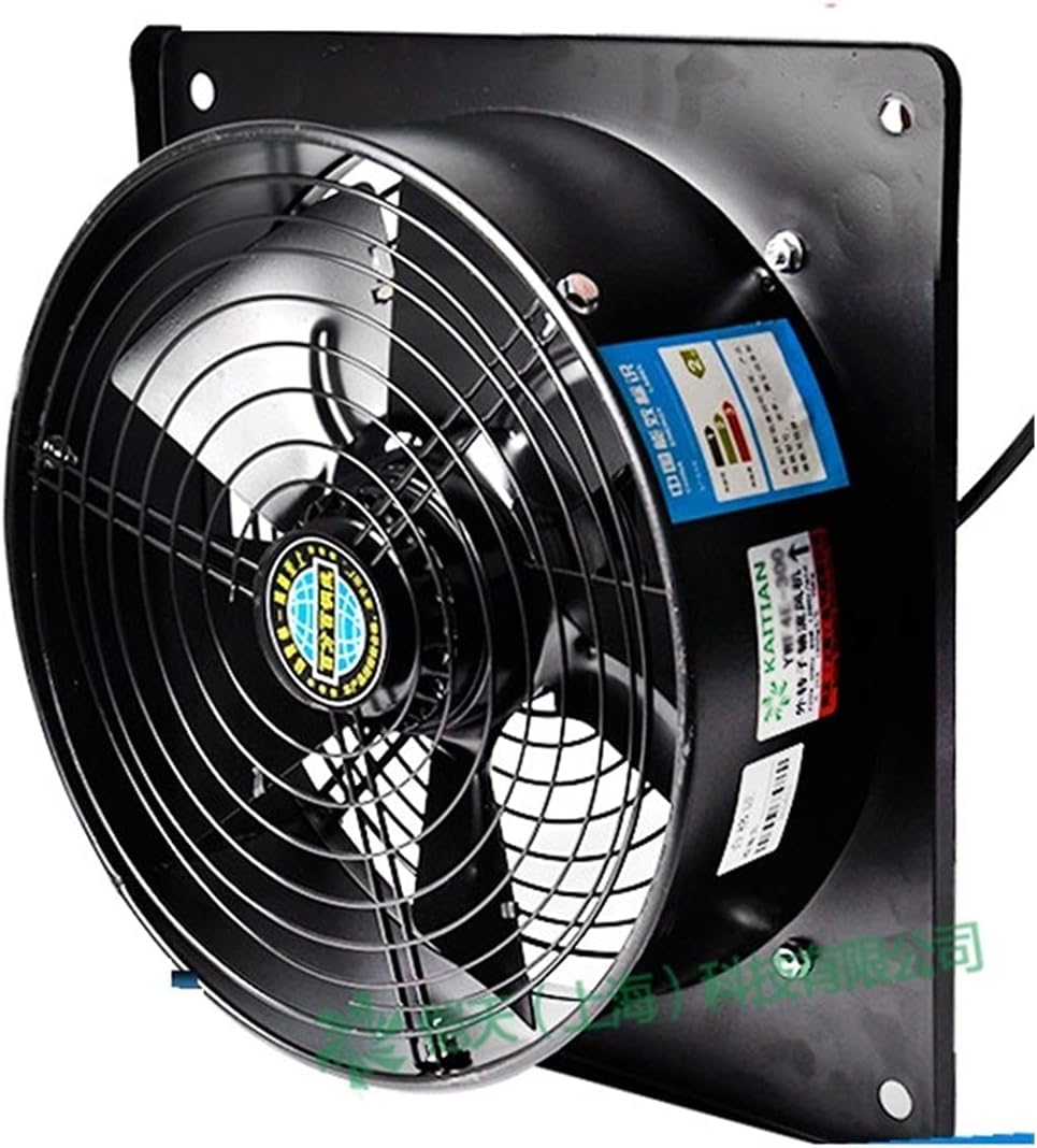 PAKLIF Turbosoplador centrífugo Cuadrado Fuera del Ventilador axial Gabinete Industrial Que enfría el Ventilador del Ventilador de Escape Soplador de Aire Comercial (Color : YWF4E-200)