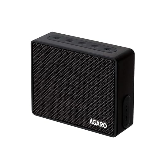AGARO – 33228 Chapter One Portable Bluetooth Speaker with Mic, in-Built-Aux & TF Card Slot (Black) at Rs. 665