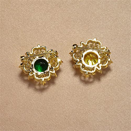 Brooch zircon de style corsage pin pour illuminer votre pull - 4
