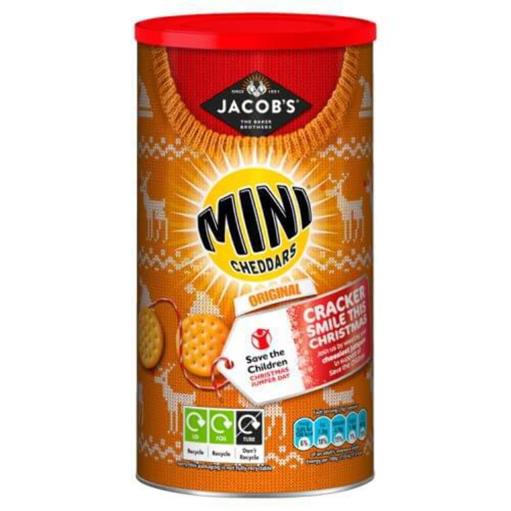 McVities Mini Cheddars Tub 260g