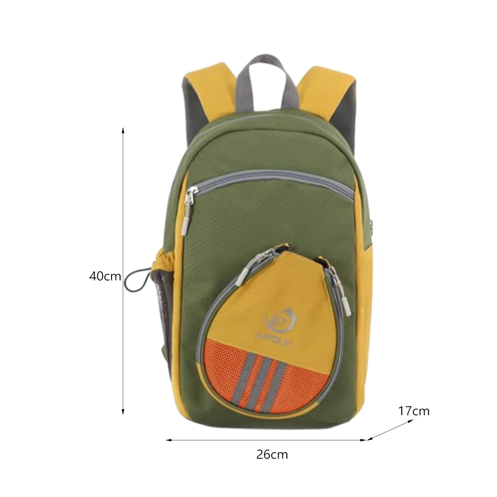 Borsa per racchette da ping pong, pratica e resistente all'acqua, con scomparto per scarpe, per attività all'aperto