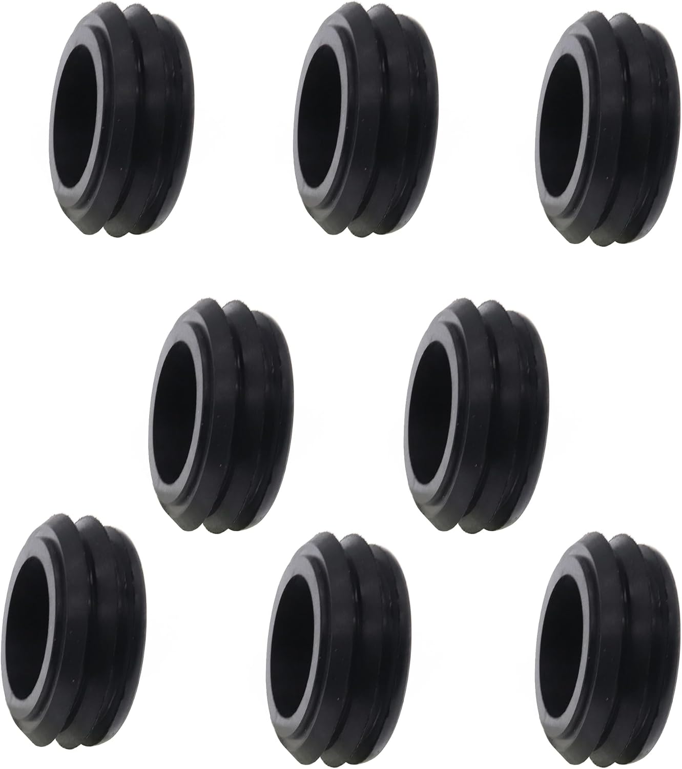Royal Sun Lot of 4/8/16pcs Rubber Ribbed End Cap Plug Compatible with Polaris 2017-2021 RZR XP1000 Part Number# 5450653