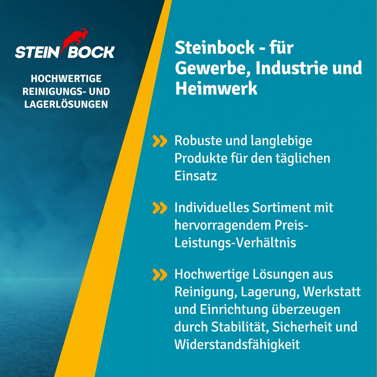 Steinbock Kehrmaschine Turbo manuell | 2-fache Schmutzaufnahme | 75 cm Kehrbreite | 2.900 m²/h Kehrleistung | 50 l Behälter | Anthrazitgrau | nasse/trockene Oberflächen | Handkehrmaschine
