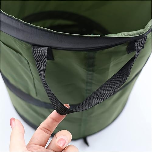 Miniatura 2 de BESPORTBLE Cubo de basura plegable para automóvil bolsa a prueba de agua cesta de residuos contenedor de basura portátil para campamento se adapta a