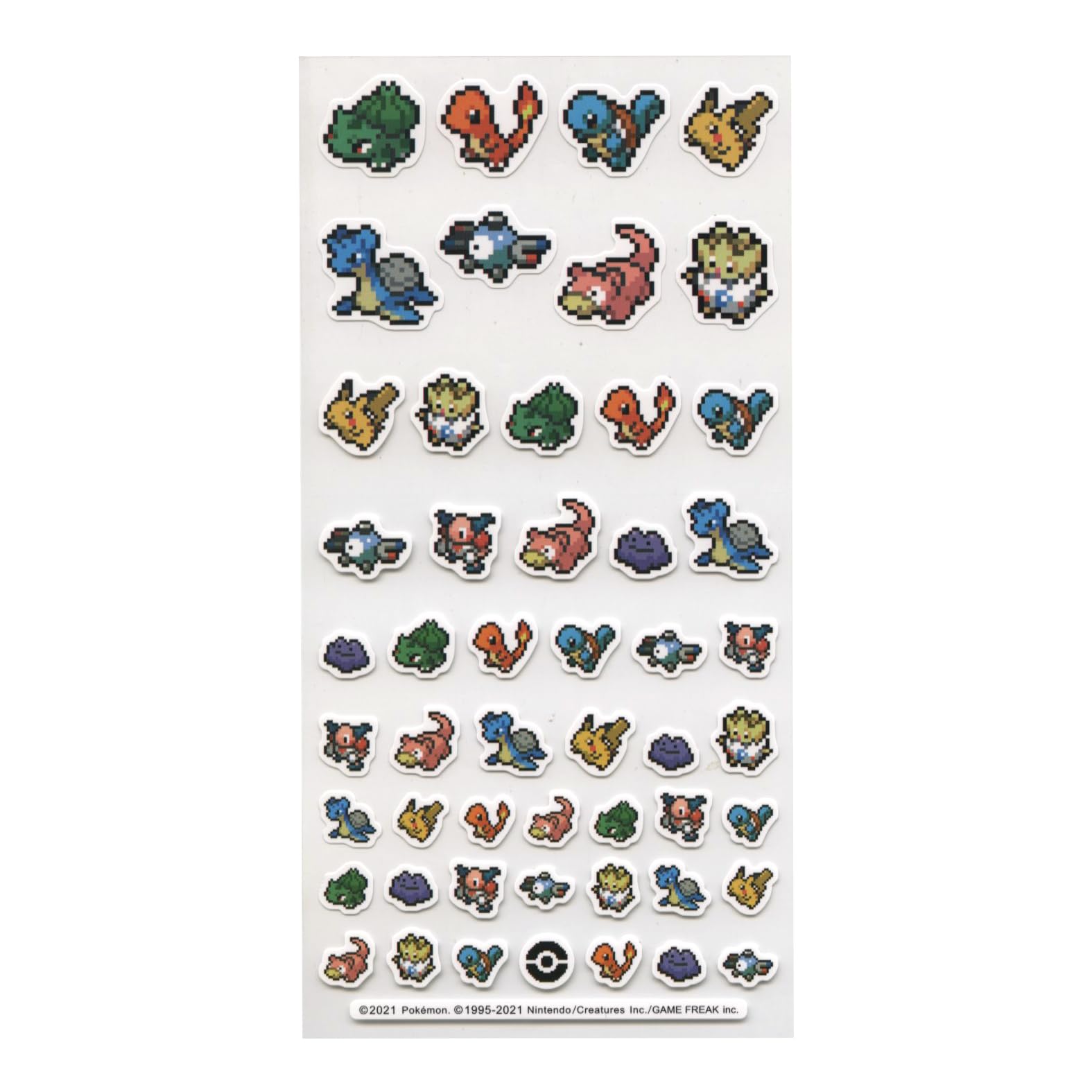 Amazon.co.jp: カミオジャパン ポケットモンスター 4サイズステッカー