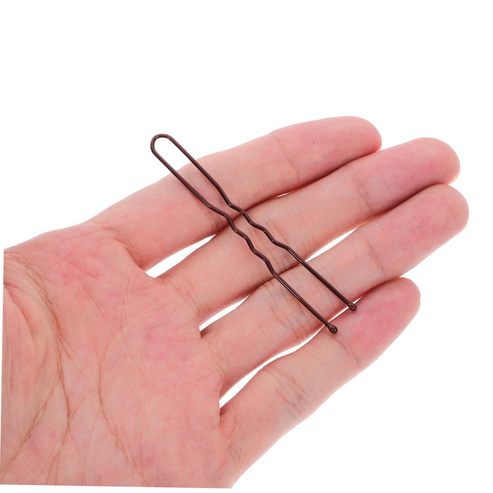 OUNONA 600 Stück Teiliges U-förmige Gewellte Metall-haarnadeln mit Aufbewahrungsbox für Damen Zuverlässiger Halt bei Dutts und Hochsteckfrisuren Elegantes Styling-zubehör für Alltag und