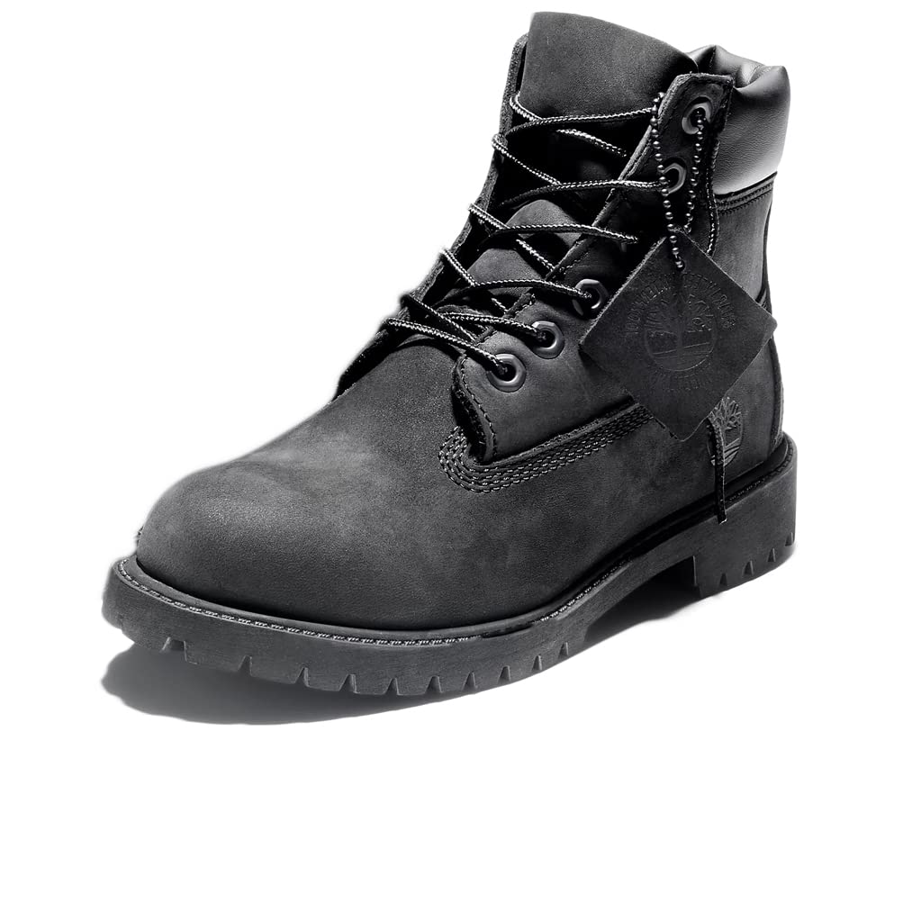 Timberland Kids 6-Inch Premium Boot, Black Nubuck, 6 M US Toddler — view 23