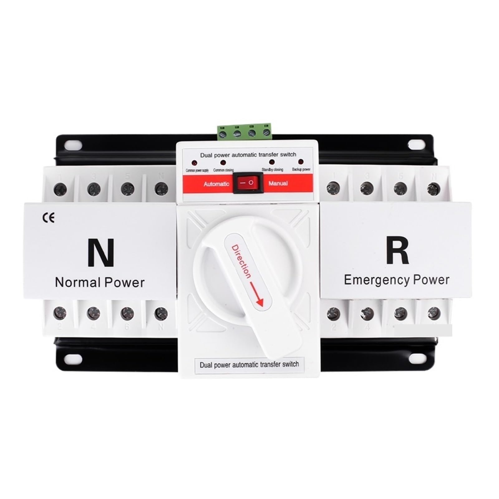 Inverseur ATS 2P 63A 230V commutateur automatique contre les coupures électriques