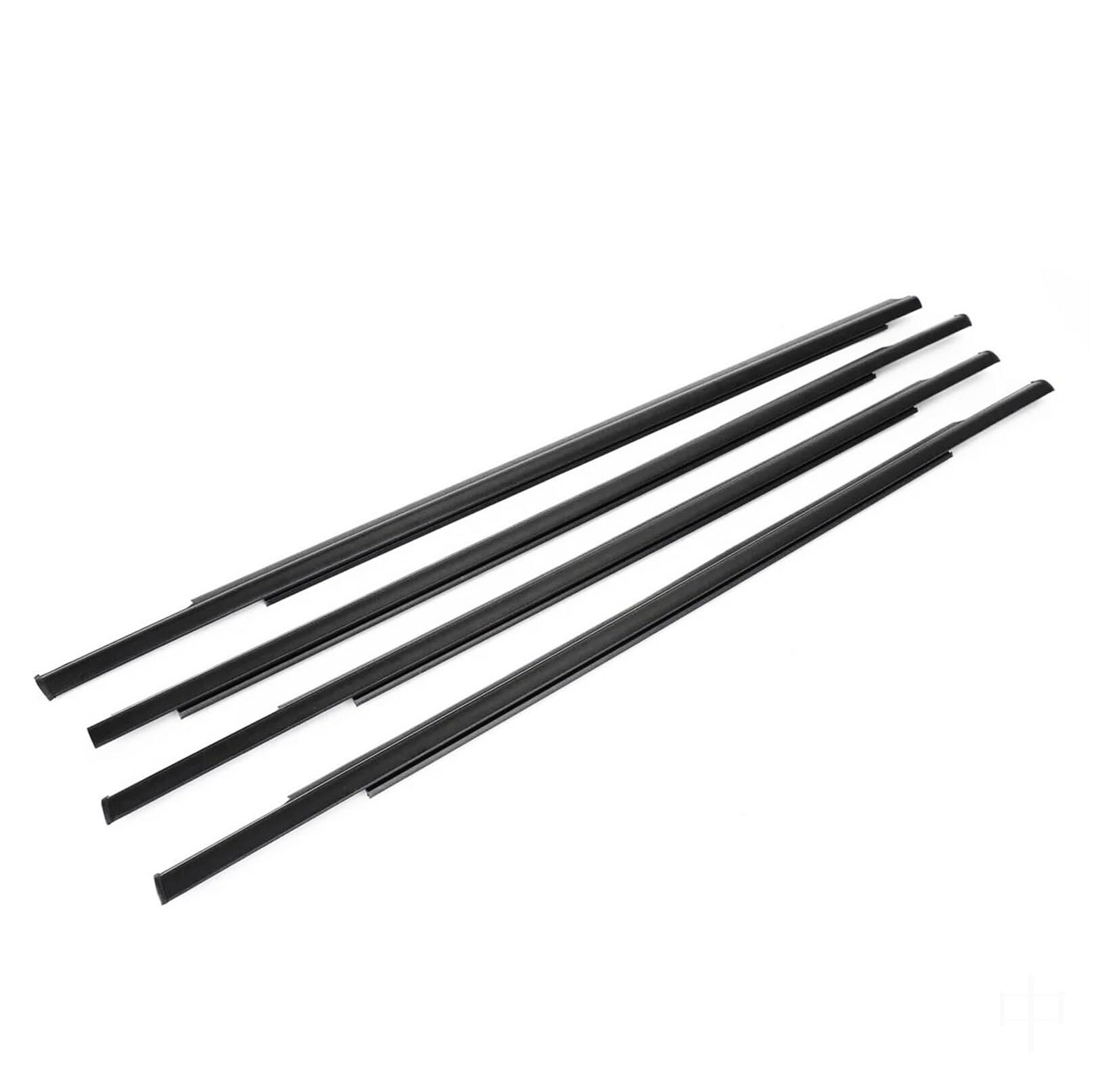 Door Window Weatherstrip for Mitsubishi for Outlander 2007-2012 Outer Window Weatherstrip Sealing Belt 4pcs
