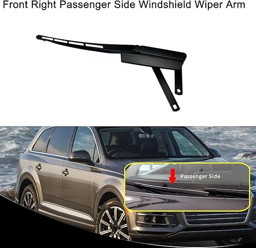 Miniatura 2 de koxuyim Brazo del limpiaparabrisas delantero derecho del lado del pasajero compatible con Audi Q7 2007-2016 Reemplaza# 4L1955408B 4l1955408B1P9 |