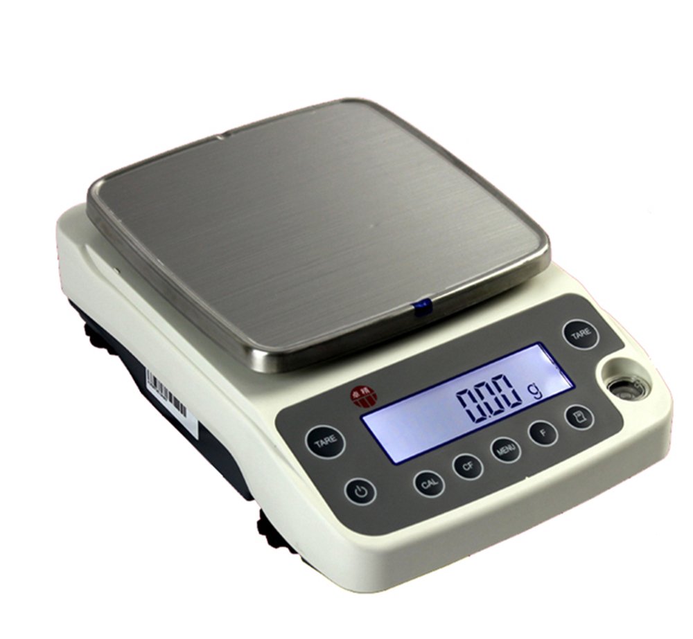 Bilancia Elettronica di precisione da 0,01 g per conteggio di Gioielli e Alimenti, Bilancia da Cucina Digitale, Negozio RS232, Bilancia Intelligente (4200 g/0,01 g)