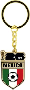 2026 FIFA World Cup Keychain Officially Licensed, Collectible Gift for Fans, Durable Metal Ring for Keys, Backpacks