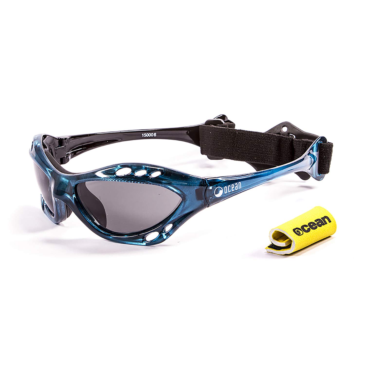 OCEAN CUMBUCO Swimming Sunglasses Water Sports Polarized Kitesurfing Sunglasses, blue, One Size