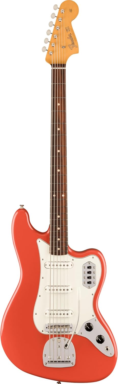 Fender Vintera II '60s Bass VI - Fiesta Red