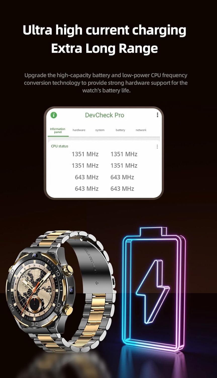 Smart Watches for Men with Call Function, 1.43" AMOLED Smart Watch, Bluetooth Make/Answer Calls, 600mAh Fitness Watch with Heart Rate Sleep Monitor, 200+ Sports Modes, IP68 Smartwatch for Android iOS