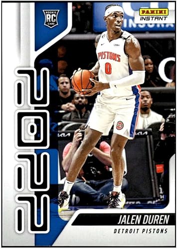 JALEN DUREN RC 2022-23 Panini Instant Year One 767#13 Pistons ROOKIE NM+-MT+ NBA Basketball
