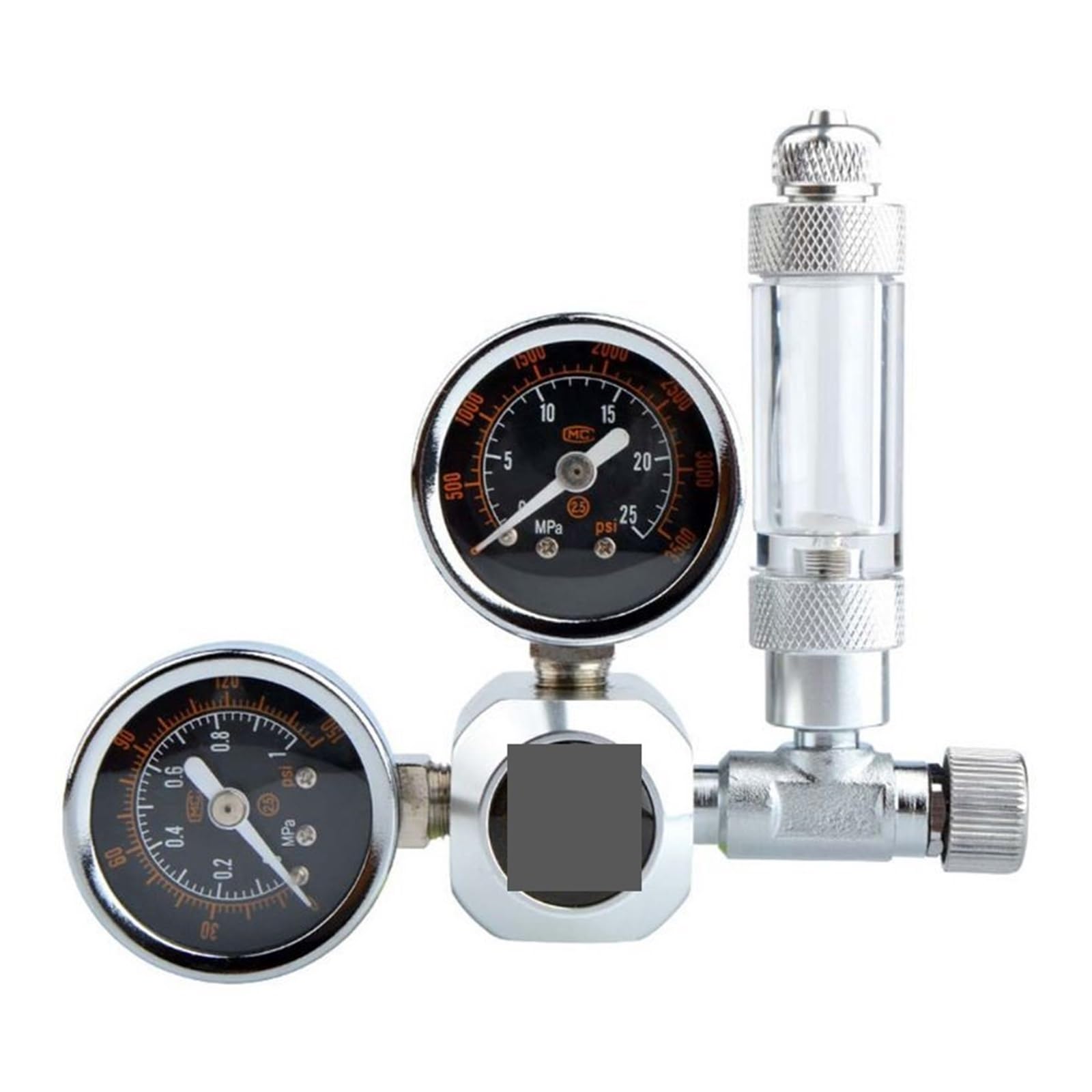 Reduktor ciśnienia CO2, Akwarium regulator ciśnienia CO2 elektromagnetyczny system miernika ciśnienia