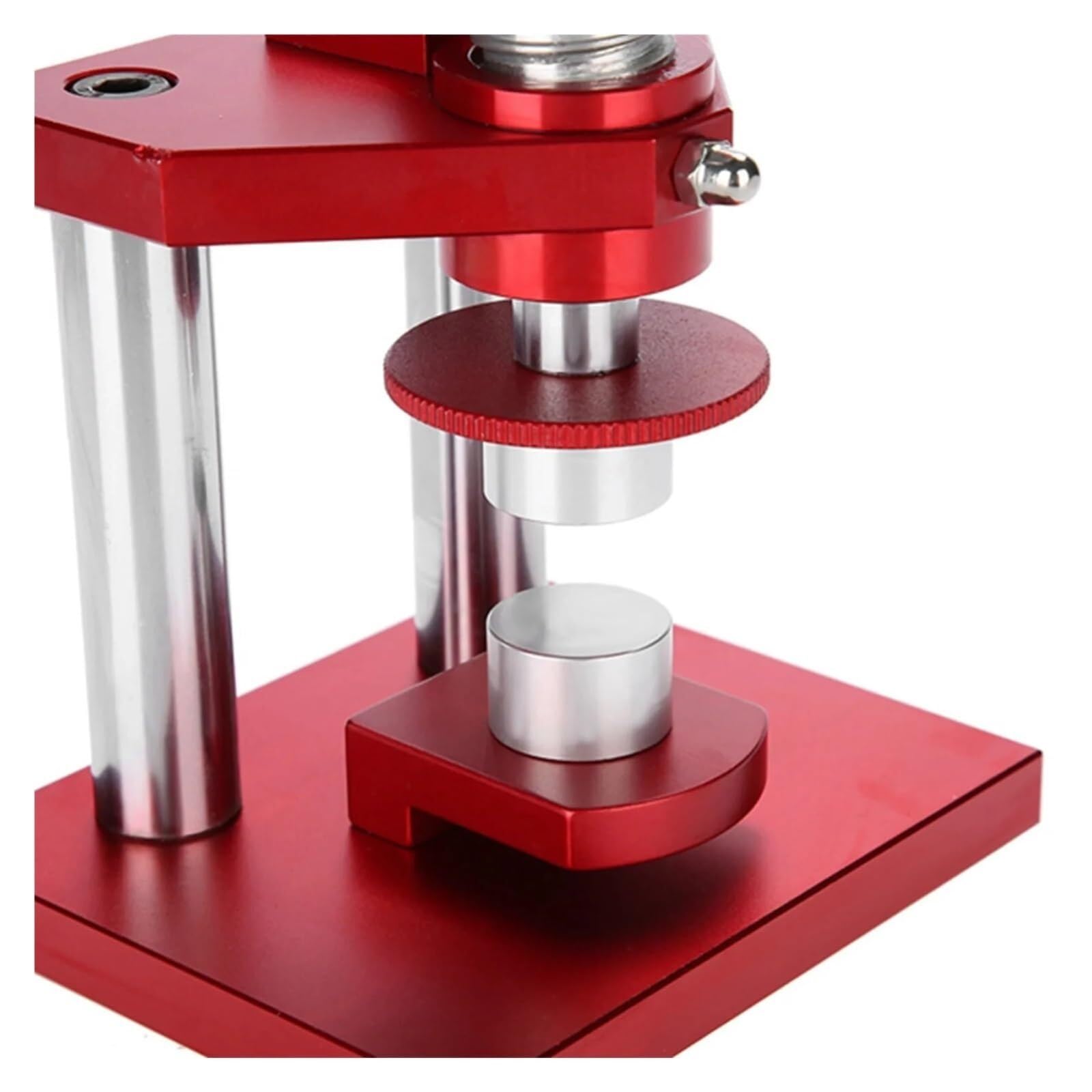 Máquina de prensado Herramienta De Reloj Tipo Tornillo, Prensador Cubierta Trasera Bisel Vidrio Con Troqueles, Herramientas Prensa Para Relojeros, Aficionados Al Bricolaje para bolsas