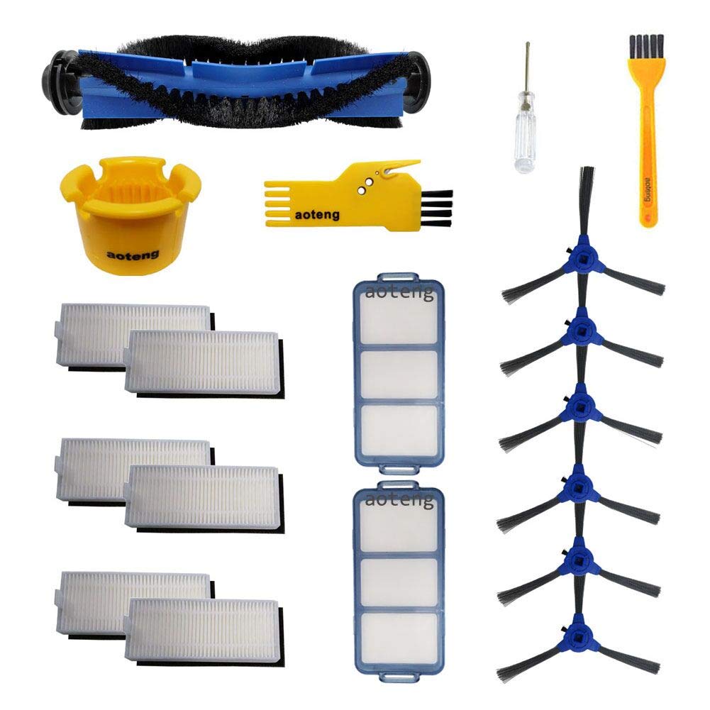 aoteng Accessory Kit for RoboVac 11S RoboVac 30 RoboVac 30C RoboVac 15C Robot Vacuum Cleaner Replacement Parts (Set 5)